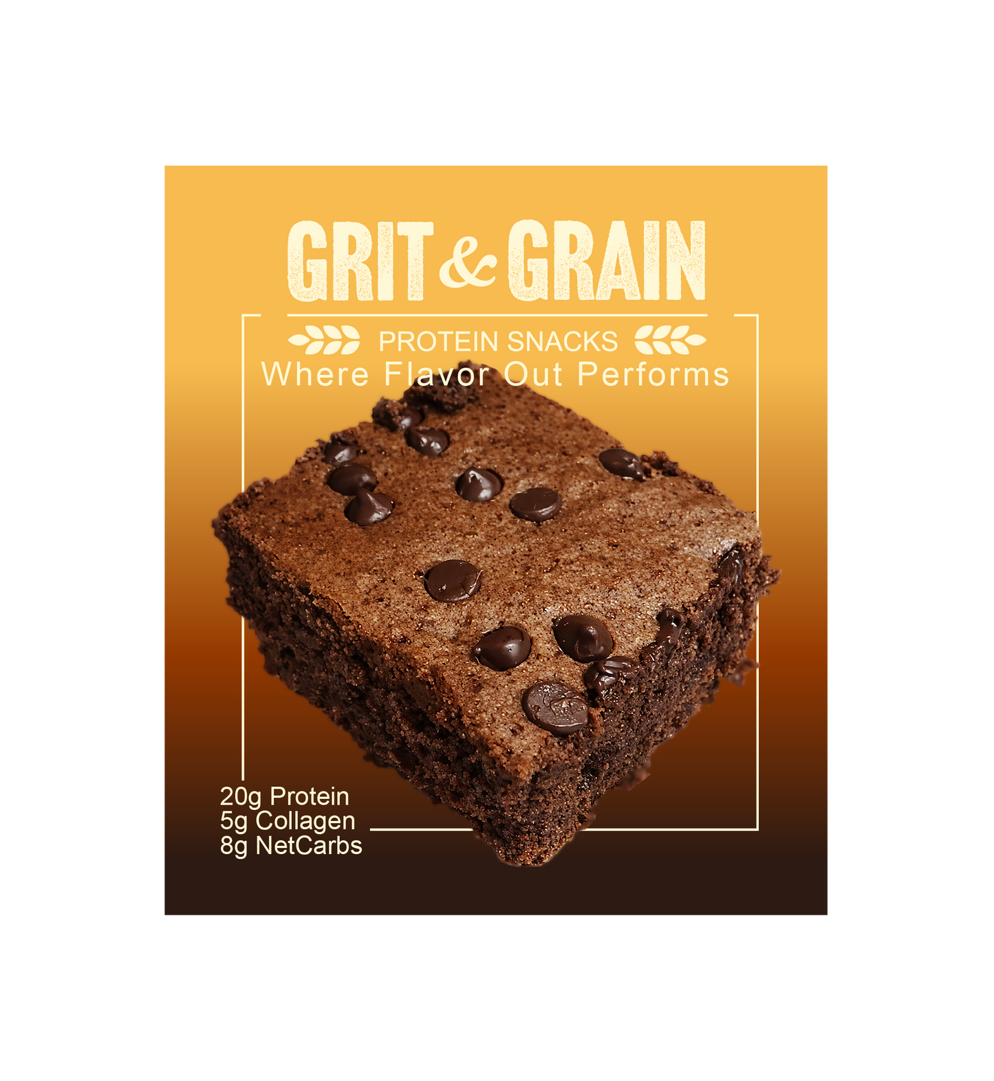 Chocolate Fudge Protein Brownie 4ct & 12ct